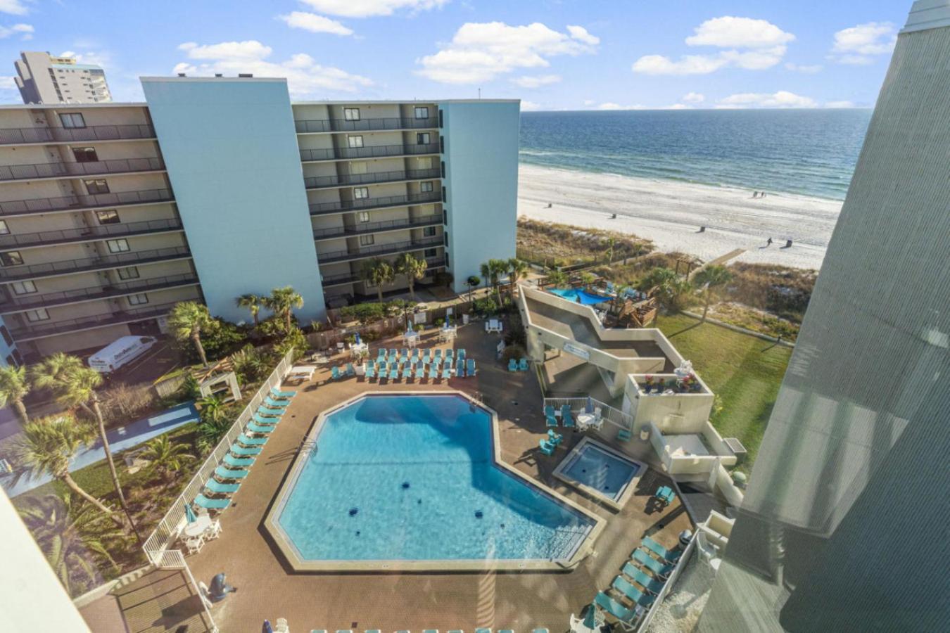 Seas The Day - Top Of The Gulf 320 - Beach Front Resort - Free Beach Chair Service Panama City Beach Exterior photo